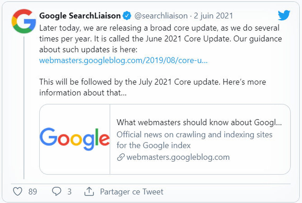 Google June & July core update ce que l'on sait Unalive